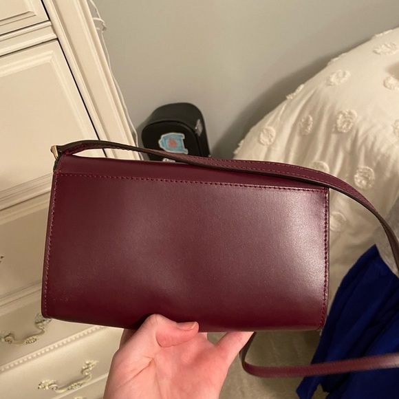 Kate Spade Connie Crossbody Bag Plum Glitter - Picture 8 of 15